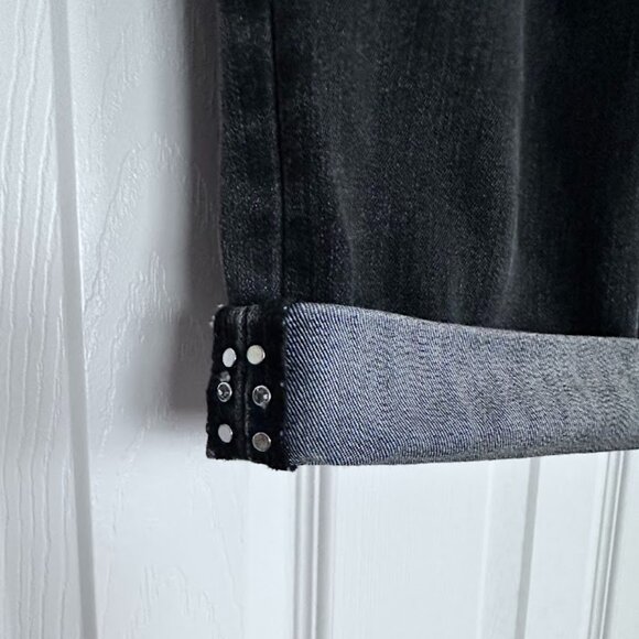 White House Black Market Pedal Pusher Capri Noir Jeans - Picture 9 of 11